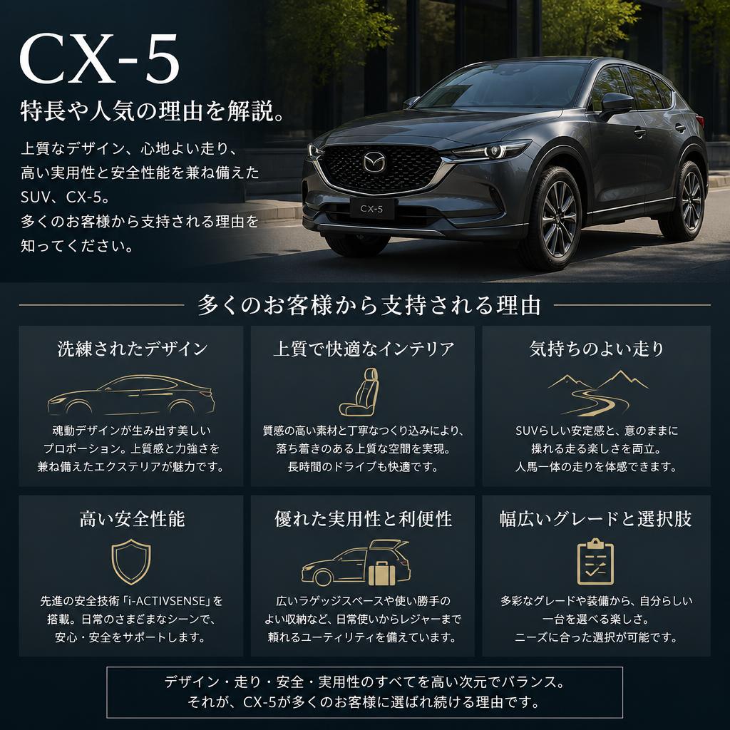 CX-5の魅力とは？
