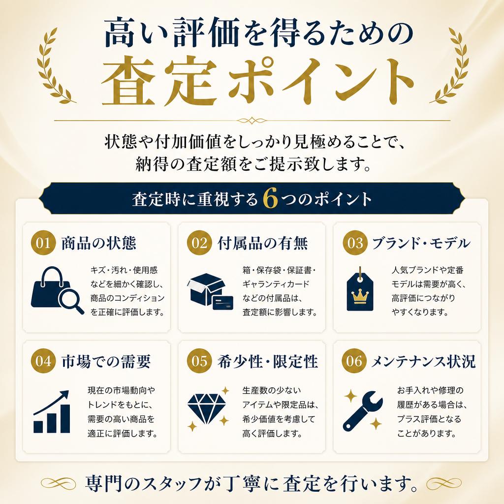 特別査定サービスの内容